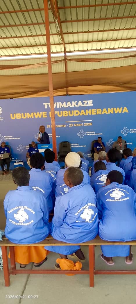On 21 September 2026, a preparatory session was conducted at Nyamagabe Correctional Facility for inmates convicted of crimes related to the 1994 Genocide against the Tutsi who are approaching the completion of their sentences.