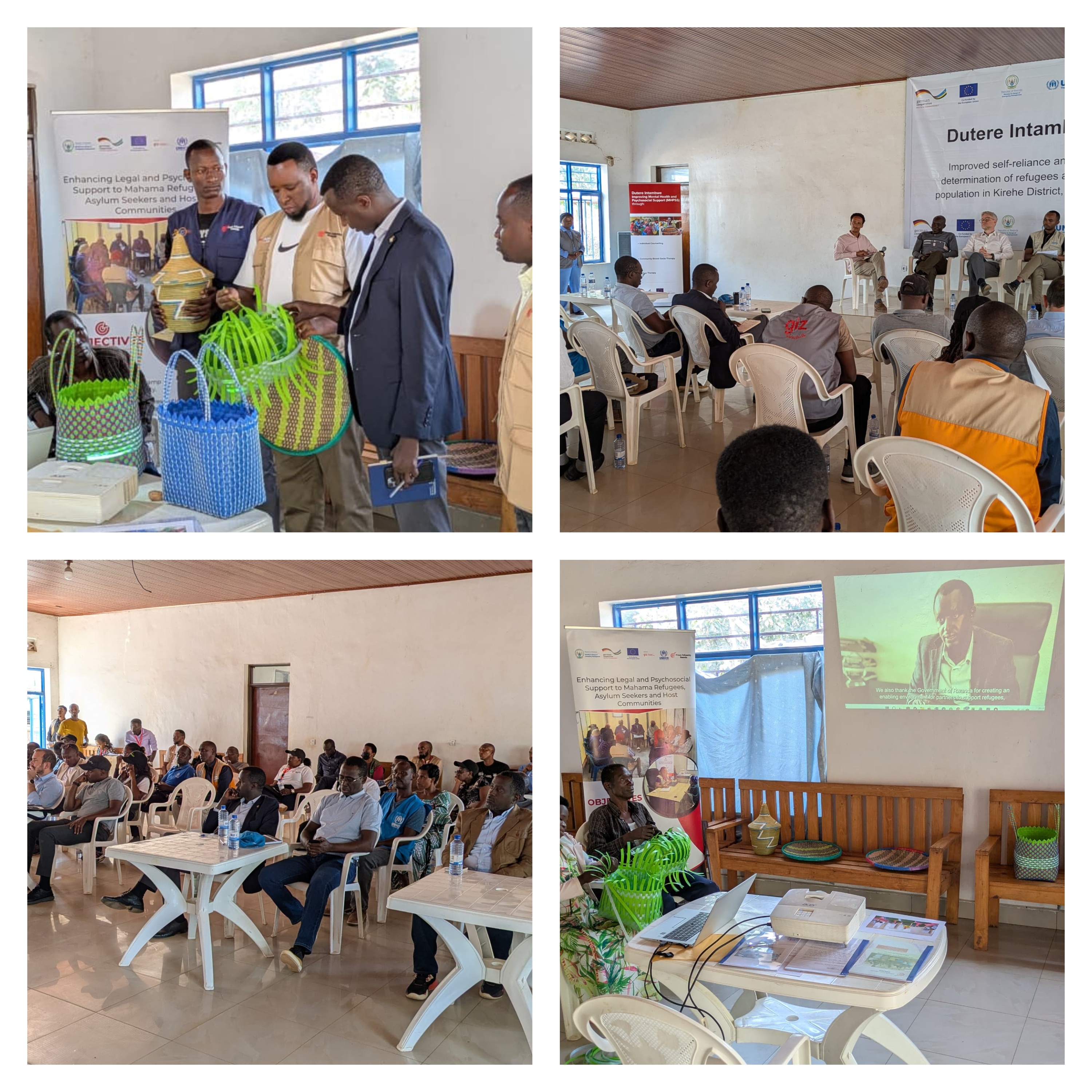 Prison Fellowship Rwanda Joined GIZ implementing Partners at the Dutere Intambwe Project Closing Event in Mahama Refugee Camp
